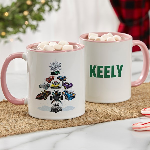 Hot Wheels Cars Personalized Holiday Mugs - 50519