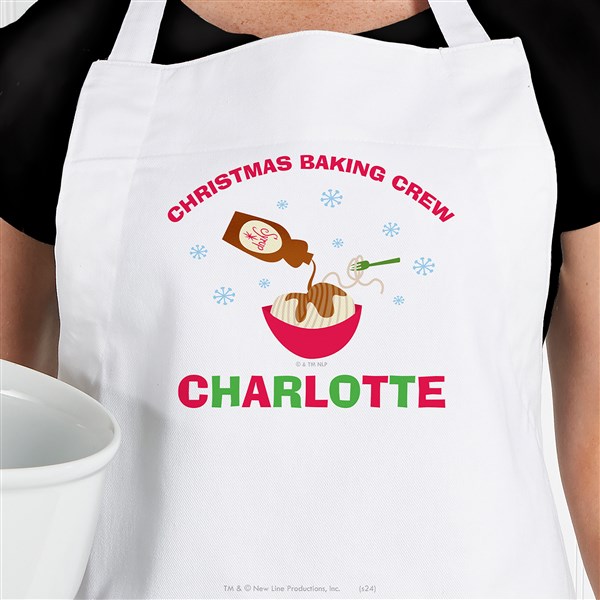 Elf Spaghetti Personalized Christmas Apron  - 51708