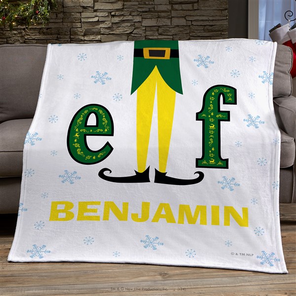 Elf the Movie Personalized Christmas Blankets - 51709