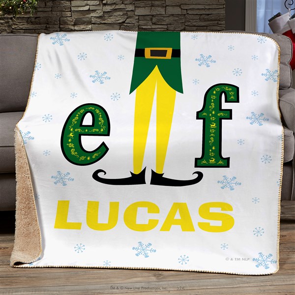 Elf the Movie Personalized Christmas Blankets - 51709