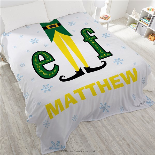 Elf the Movie Personalized Christmas Blankets - 51709