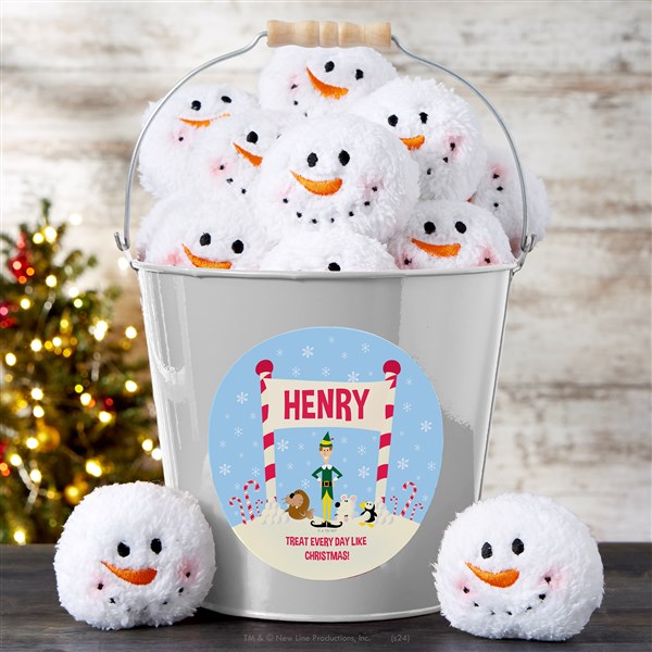 Elf Movie Personalized Treat Bucket  - 51727