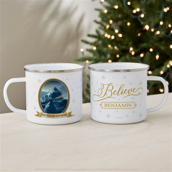 Polar Express® Personalized Christmas Camp Mug - 51736