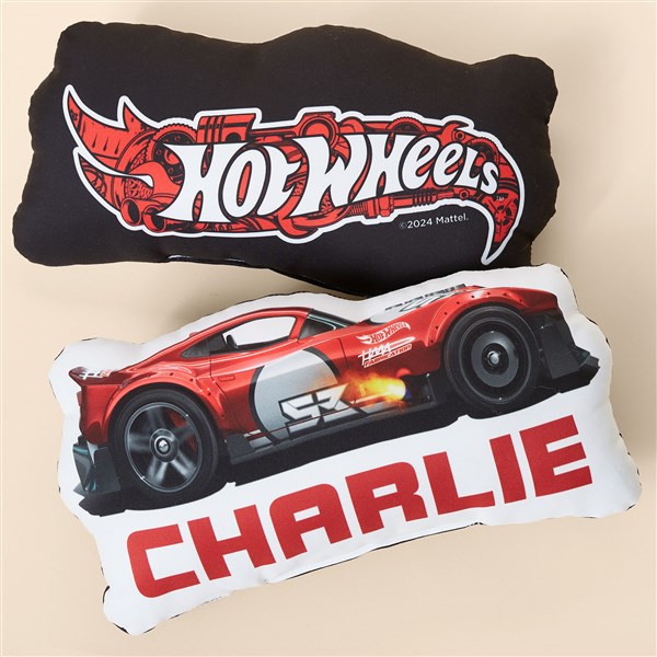 Hot Wheels Car Personalized Kids Throw Pillow  - 51810