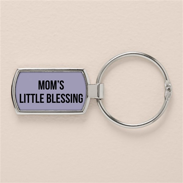 Write Your Own Personalized Photo Charm Keychain - 51874