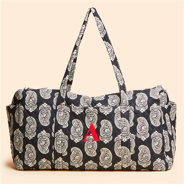 Vera Bradley Embroidered Iconic Paisley Original Duffel -Moonless Night - 52033