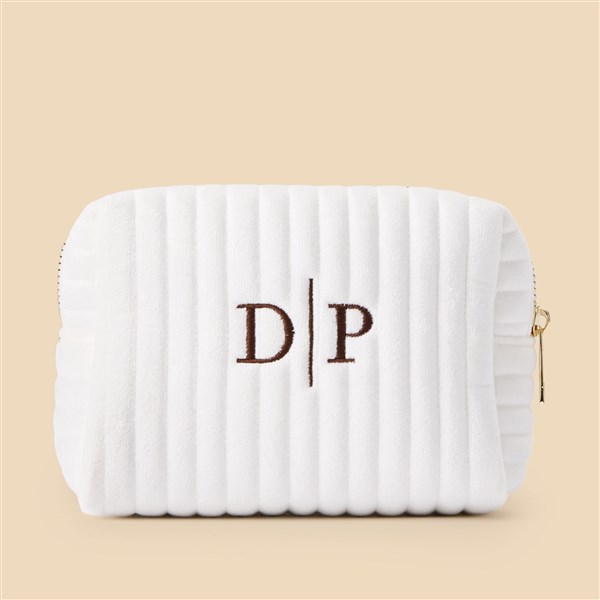 Classic Celebrations Embroidered Velvet Makeup Bags  - 52687