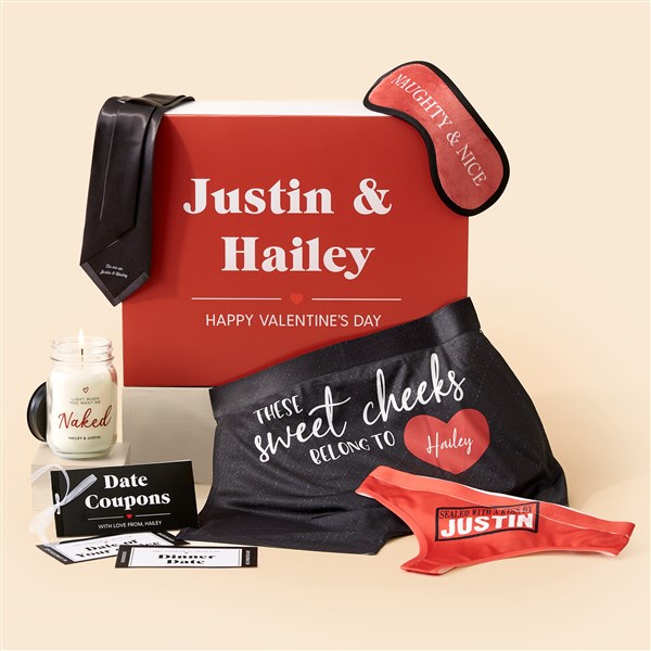 Sexy Date Night Personalized Romantic Gift Set  - 53017