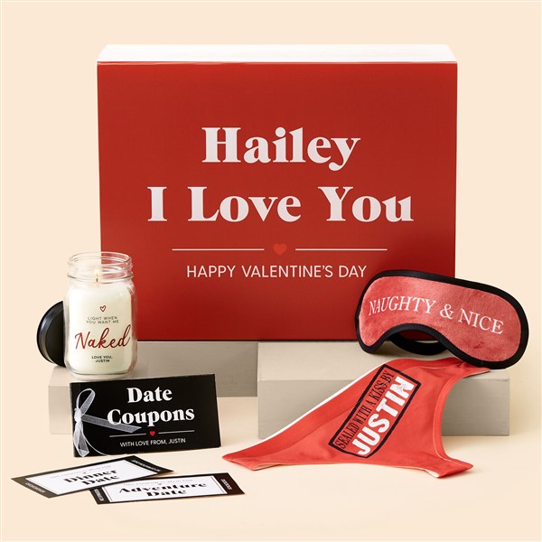 Sexy Date Night Personalized Gift Set For Her - 53142