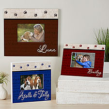 Mans Best Friend Personalized Dog Picture Frame - 6551