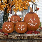 Personalized Jack-O-Lantern Halloween Pumpkins - 7566