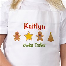Christmas Cookies Personalized Apron  Potholder - 7646