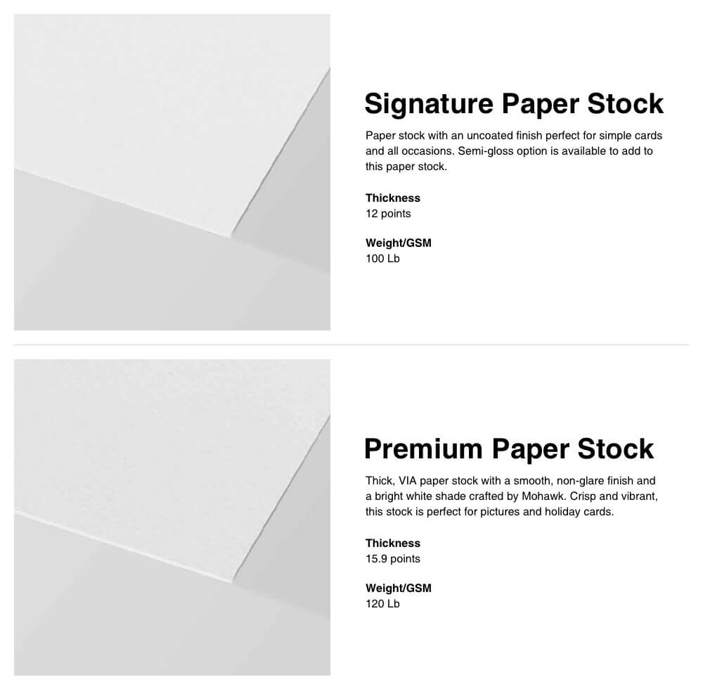 Paper Stock Options